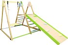 Детска люлка, пързалка и катерушка - Ginger Home - С размери 120 / 112 / 114 cm - продукт