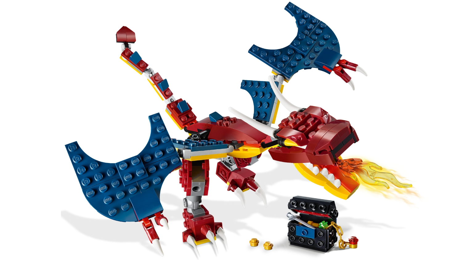Lego 31102 Огнен дракон - 3 в 1 - store.bg