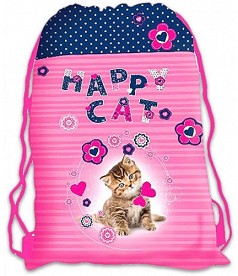 Спортна торба Karton P+P - От серията Happy Cat - детски аксесоар