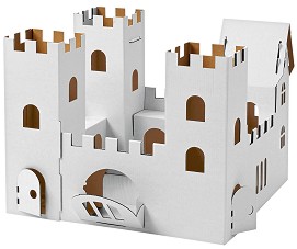 Замък - Картонен модел от серията "Level 3" - продукт