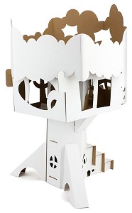 Къща на дървото - Картонен модел от серията "Level 3" - продукт