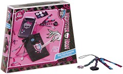 Декорирай сама - Аксесоари за мобилен телефон - Творчески комплект от серията "Monster High" - играчка