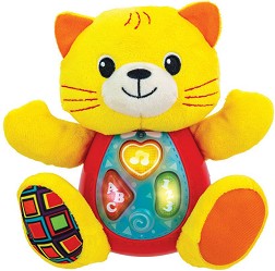 Плюшено музикално коте - WinFun - играчка