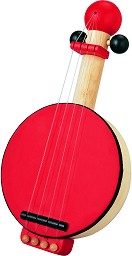 Банджо - Дървен музикален инструмент - играчка