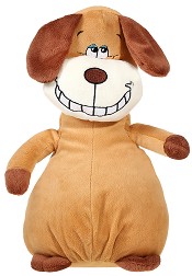 Кученце - Усмихни се - Плюшена играчка със звуков ефект - играчка