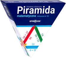 Математическа пирамида - Събиране и изваждане - Образователен комплект - играчка