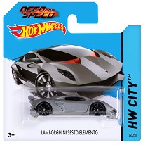   Mattel Lamborghini Sesto Elemento -   Hot Wheels - 