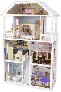 Къща за кукли - Савана - Дървена детска играчка - играчка