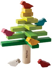 Дърво с птици - Детска играчка за баланс - играчка