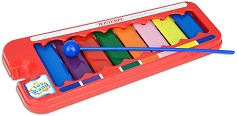 Ксилофон с 8 ноти - Детски музикален инструмент - играчка