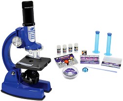Детски микроскоп - Изследователски комплект - играчка