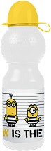 Детска бутилка Karton P+P - Миньоните - С вместимост 525 ml на тема Аз, проклетникът - детски аксесоар