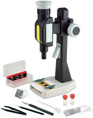Детски микроскоп - Изследователски комплект - играчка