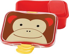 Кутия за храна Skip Hop - Маймунката Маршъл - От серията "Zoo" - детски аксесоар