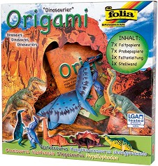 Оригами - Динозаври - Творчески комплект - творчески комплект