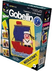 Направи сам гоблен без игла - Моряк - Творчески комплект от серията "Gobelin" - творчески комплект