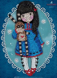     Sequin Art - Hush Little Bunny -     Gorjuss -  