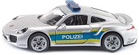 Метална количка Siku Porsche 911 Police - От серията "Super: Police" - количка