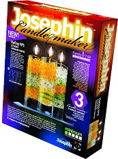 Създай сам 3 декоративни свещи - Комплект 5 - Творчески комплект от серията "Candlemaker" - творчески комплект