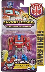    Optimus Prime Energon Axe Attack - Hasbro -   Transformers: Cyberverse - 