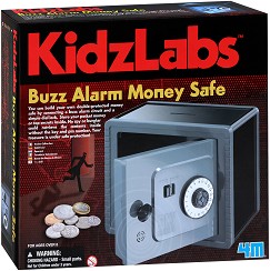 Сейф с аларма - Детски образователен комплект от серията "Kidz Labs" - образователен комплект