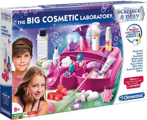 Лаборатория за козметика - Образователен комплект от серията "Clementoni: Science" - играчка