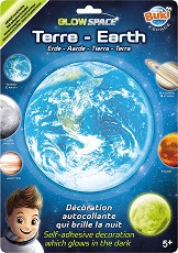 Фосфоресцираща планета - Земя - От серията "Космос" - играчка