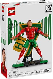 LEGO Editions - Кристиано Роналдо: Футболна легенда - Детски конструктор - играчка