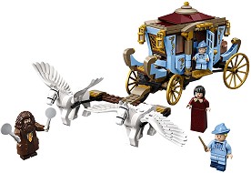 LEGO: Хари Потър - Каляската на Бобатон пристига в Хогуортс - Детски конструктор - играчка