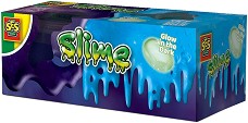 Желе за игра - Slime Moonstone Glow in The Dark - Комплект от 2 цвята по 120 g - играчка