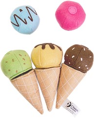 Сладолед за игра - Детски текстилни играчки - играчка