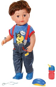 Бебе - Момченце - Интерактивна кукла с аксесоари от серията "Baby Born" - кукла