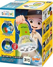Детски фенер с 3 функции - Образователен комплект от серията "Mini Sciences" - играчка