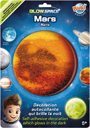 Фосфоресцираща планета - Марс - От серията "Космос" - играчка