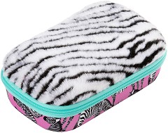 Ученически несесер - кутия Zipit Zebra - От серията "Fur" - несесер