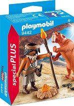 Фигурка на пещерен човекк Playmobil - От серията Special Plus - играчка