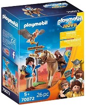Детски конструктор - Playmobil Марла с кон - От серията "Playmobil - Филмът" - играчка