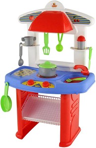 Детска кухня - Яна - Детски комплект за игра с аксесоари - играчка