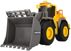 Колесен товарач - Volvo - Детска играчка със светлинни и звукови ефекти - играчка