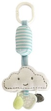 Плюшена дрънкалка - Облаче - Детска играчка от серията "Clouds" - играчка
