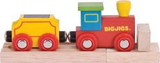Моето първо влакче Bigjigs Toys - От серията Rails - играчка
