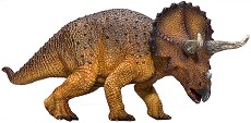 Фигура на динозавър Трицератопс Mojo - От серията Prehistoric and Extinct - фигура