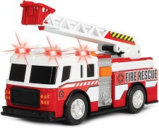 Пожарникарски камион - Детска играчка със светлинни и звукови ефекти от серията "Action" - играчка
