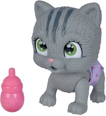 Коте с памперс - Детски комплект за игра - играчка