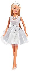 Кукла Стефи Лав с рокля на кристали Сваровски - Simba - От серията Steffi Love - кукла