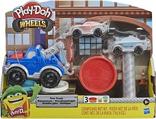 Превозни средства - Творчески комплект с моделин от серията "Play-Doh:Wheels" - творчески комплект