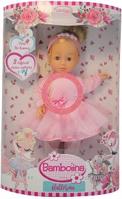 Пееща кукла - Балерина - Детска играчка от серията "Bambolina" - кукла