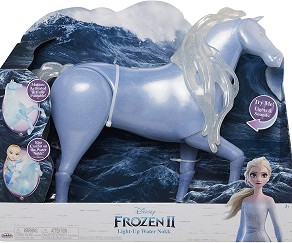 Водният кон на Елза - Nokk - Детска играчка със светлинни и звукови ефекти от серията "Замръзналото Кралство 2" - играчка