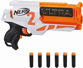 Nerf - Ultra Two - Бластер с 6 стрелички - играчка