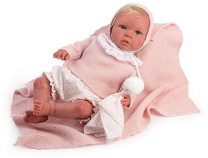 Кукла бебе Вера - С височина 46 cm от серията "Reborn" - кукла